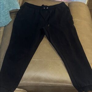 Men's Black Jogger Pants